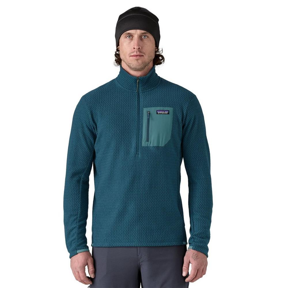 Patagonia Men's R1 Air Zip Neck Fleece - Blue