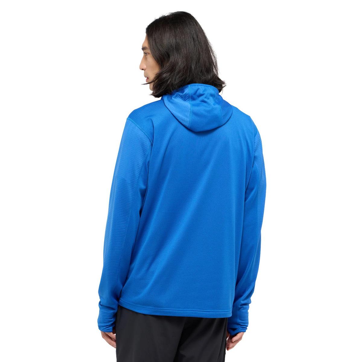 Haglofs Men's LIM Mid Multi II Hooded Fleece - Blue