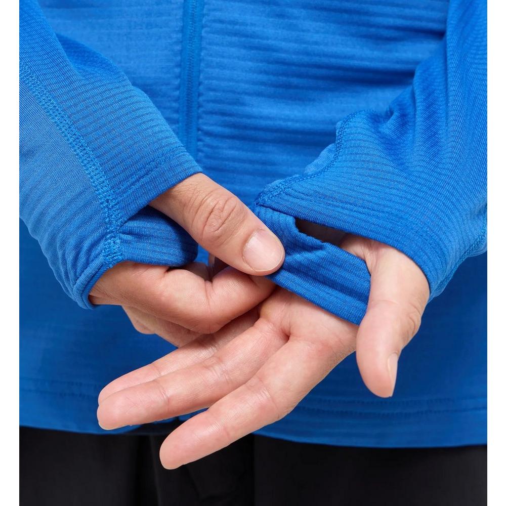 Haglofs Men's LIM Mid Multi II Hooded Fleece - Blue