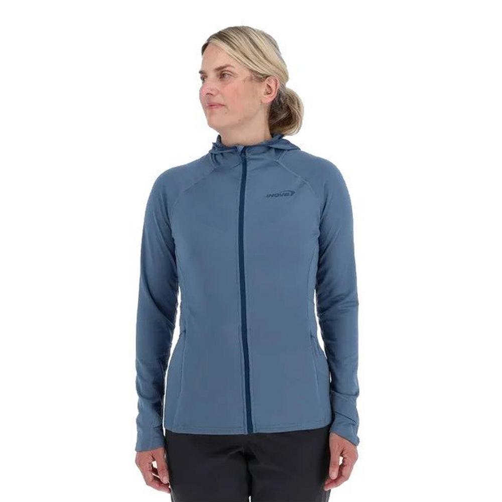 Inov-8 Women's Venturelite Mid Full-Zip Hoodie - Blue