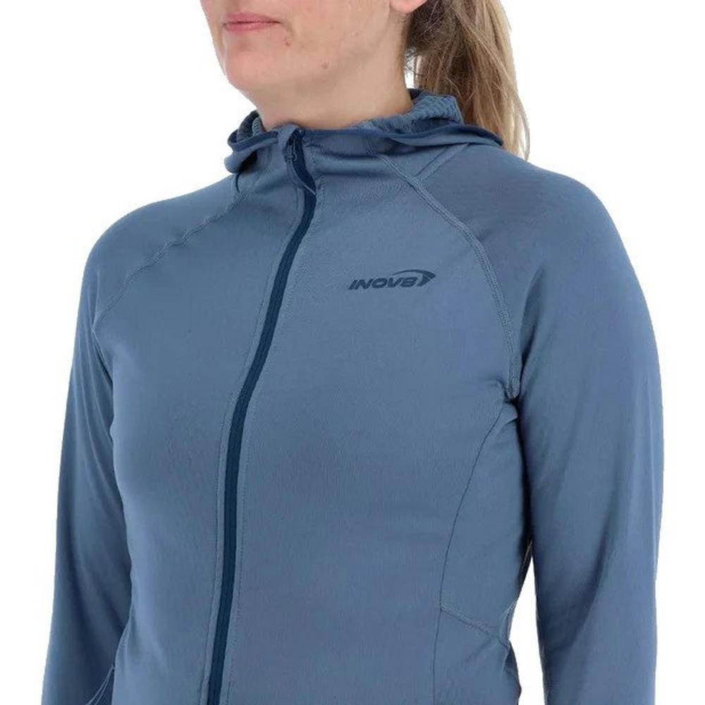 Inov-8 Women's Venturelite Mid Full-Zip Hoodie - Blue