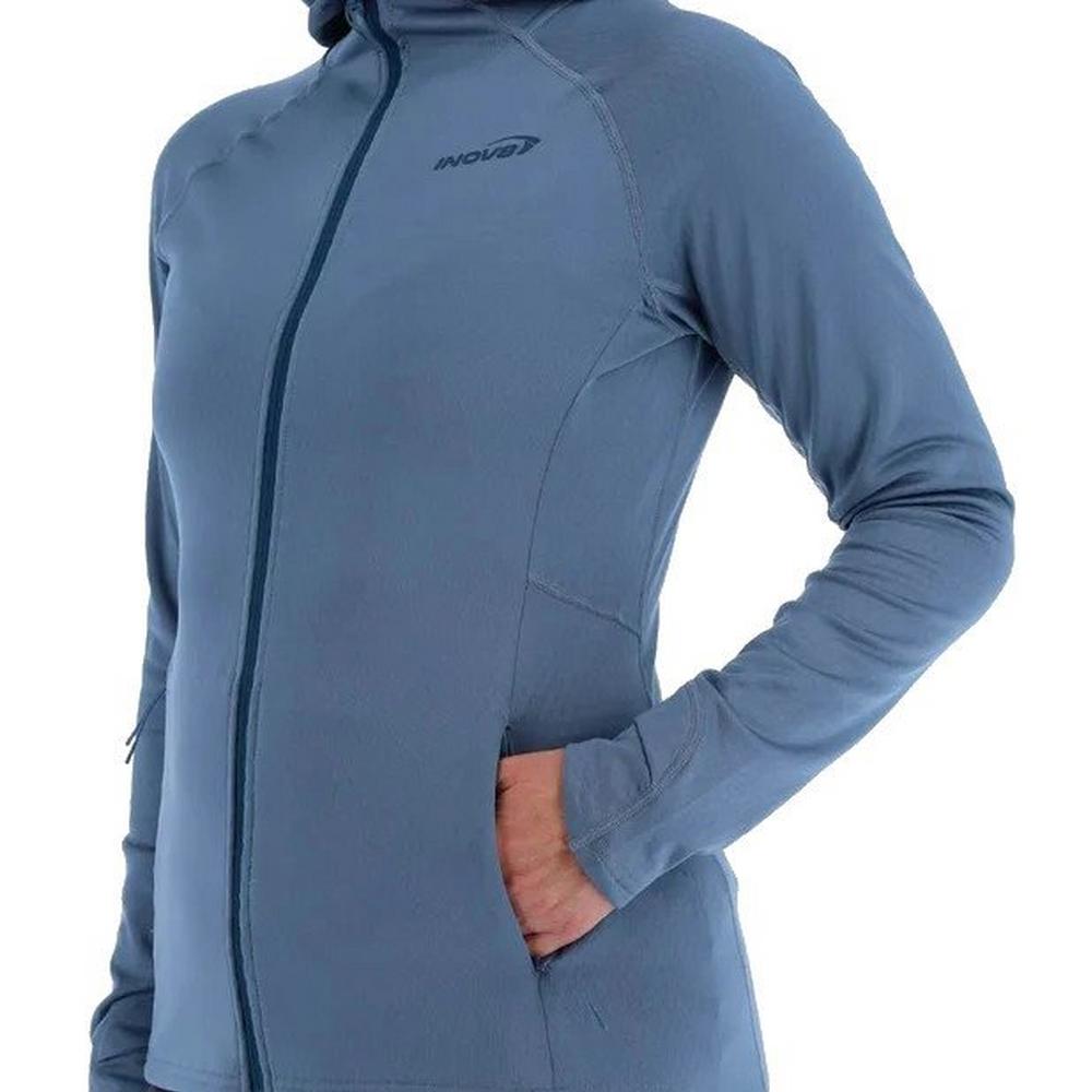 Inov-8 Women's Venturelite Mid Full-Zip Hoodie - Blue