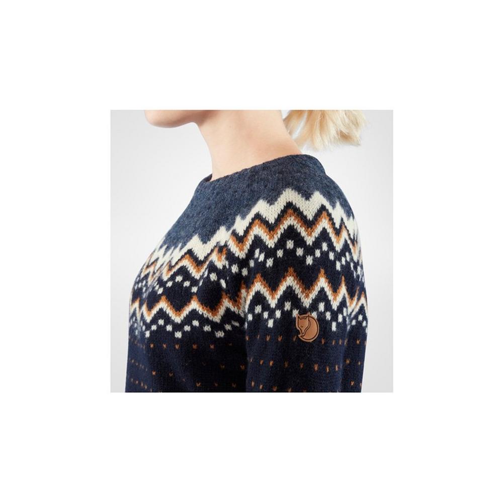 Fjallraven Women's Ovik Knit Sweater - Navy