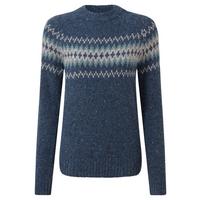  Women's Dumji Crew Sweater - Neelo Blue