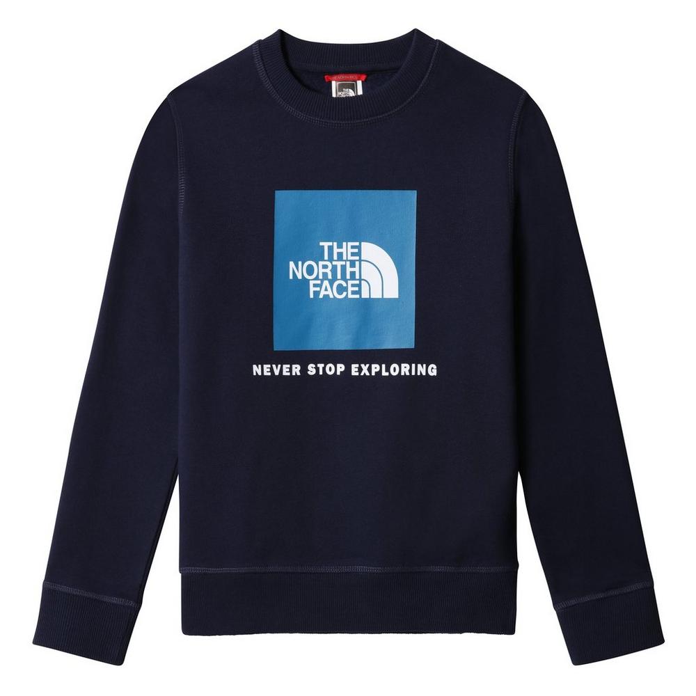 Navy blue north face jumper online