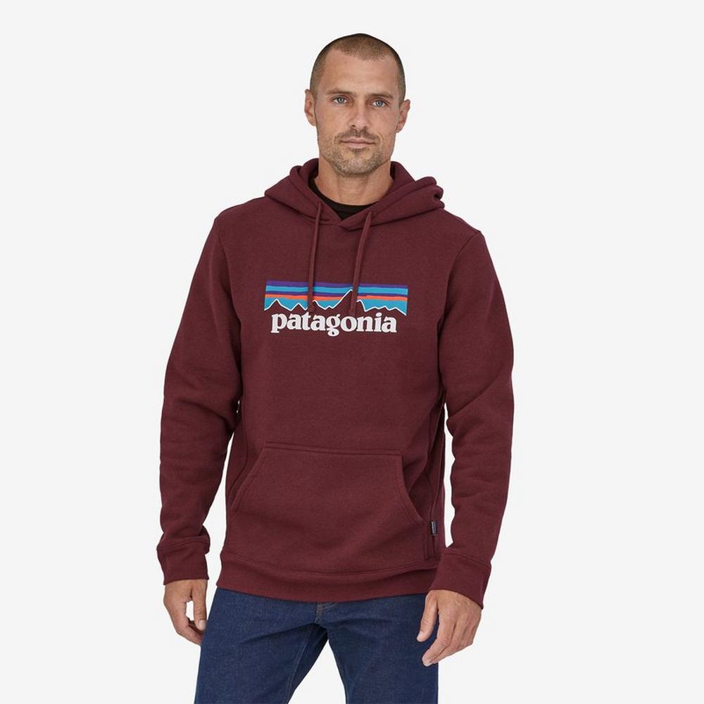 Patagonia P-6 Logo Uprisal Hoodie Night Plum, S