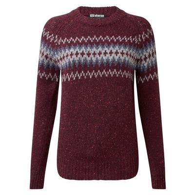 Sherpa Adventure Women's Dumji Crew Neck - Beet Red