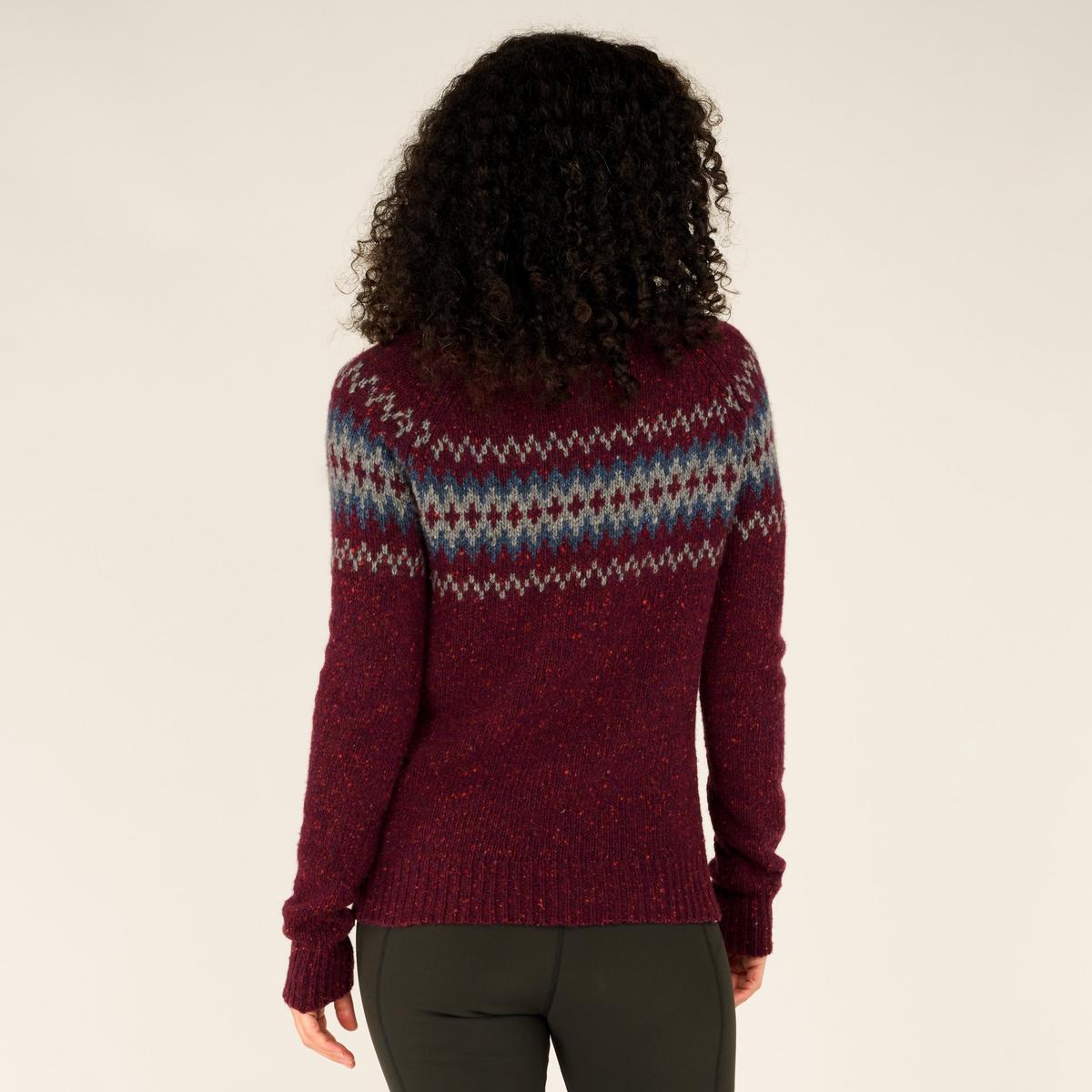 Sherpa Adventure Women's Dumji Crew Neck - Beet Red