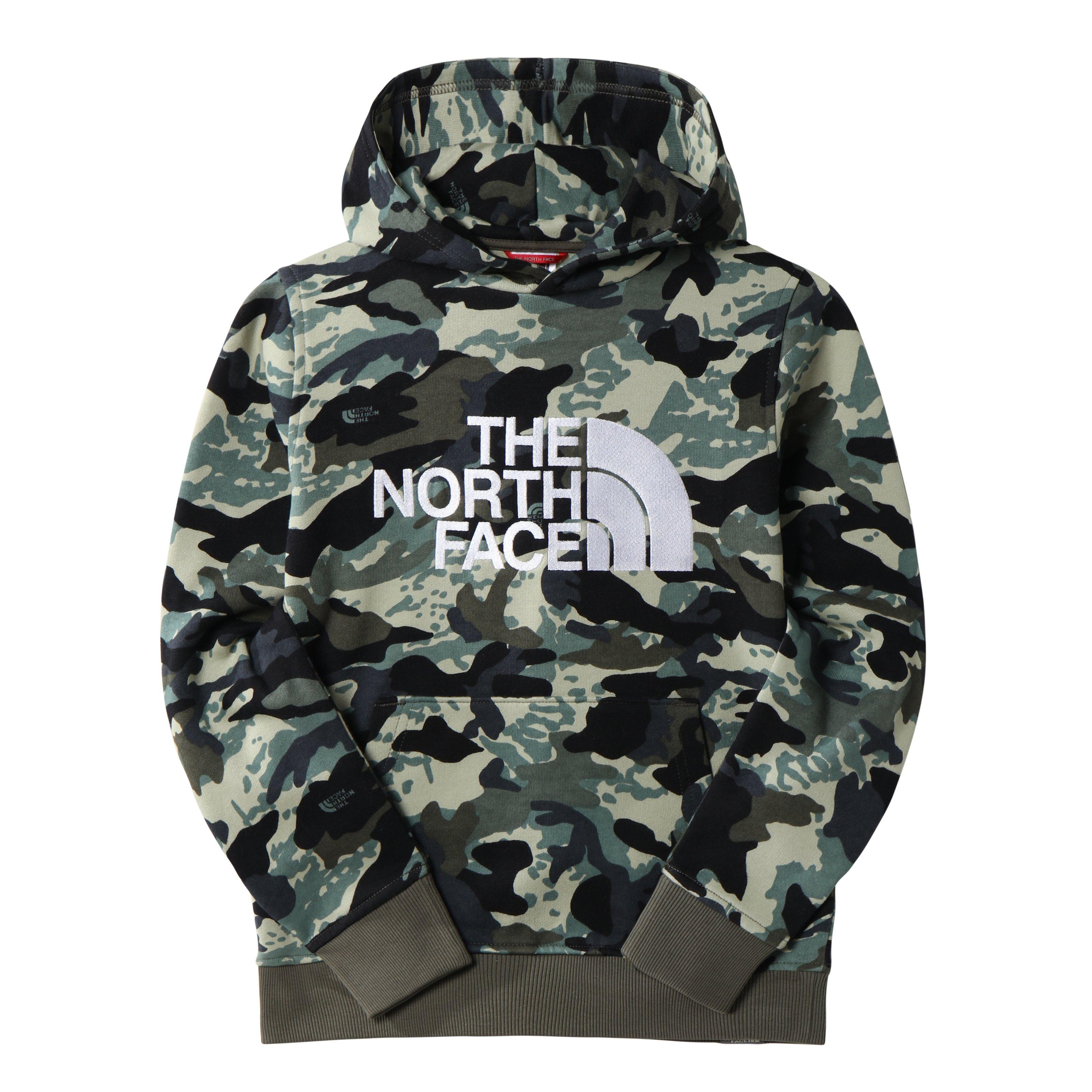 The north face store camouflage hoodie