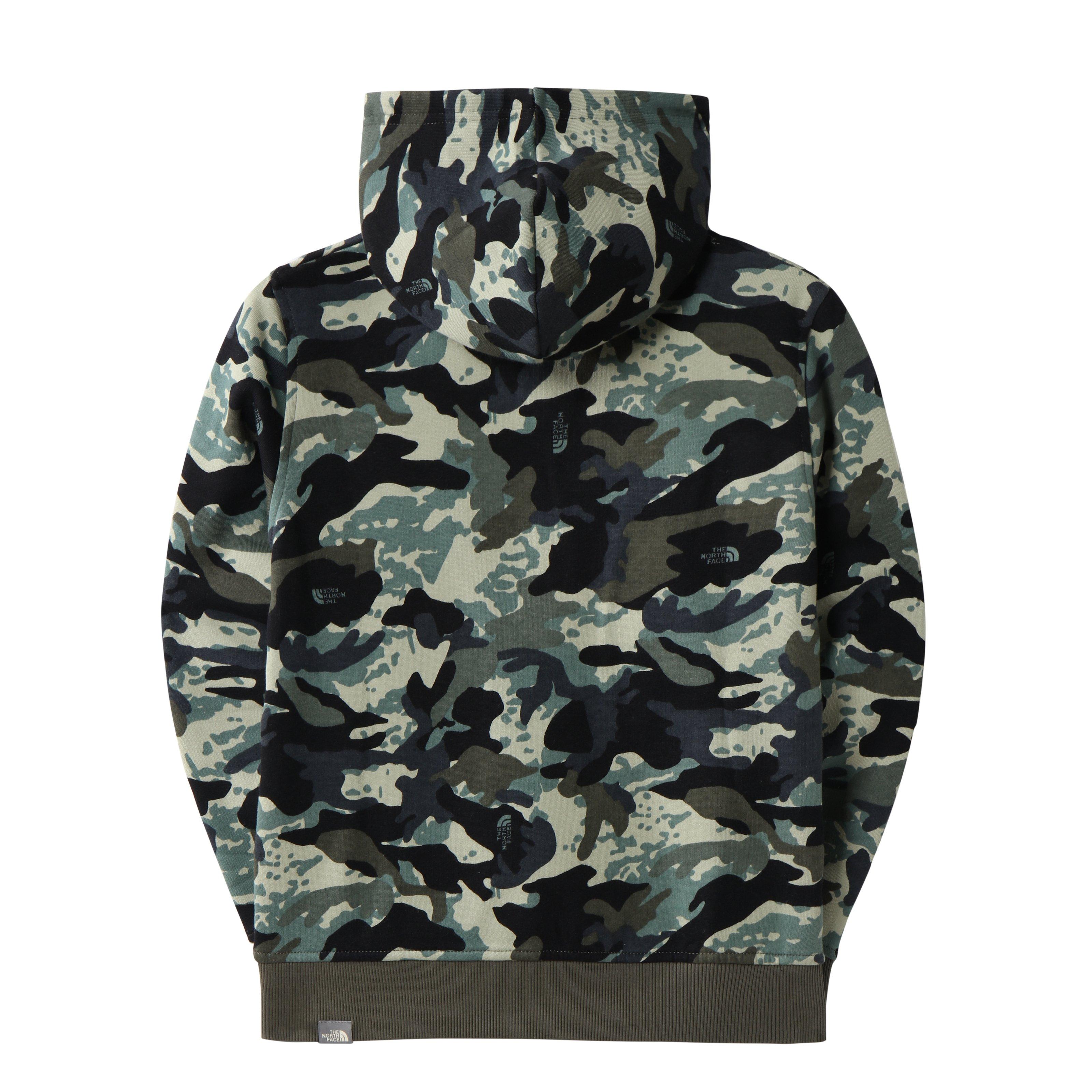 North face camouflage outlet hoodie