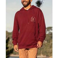  Men's Evanfall Recycled Cotton Hoodie - Windsor Wine