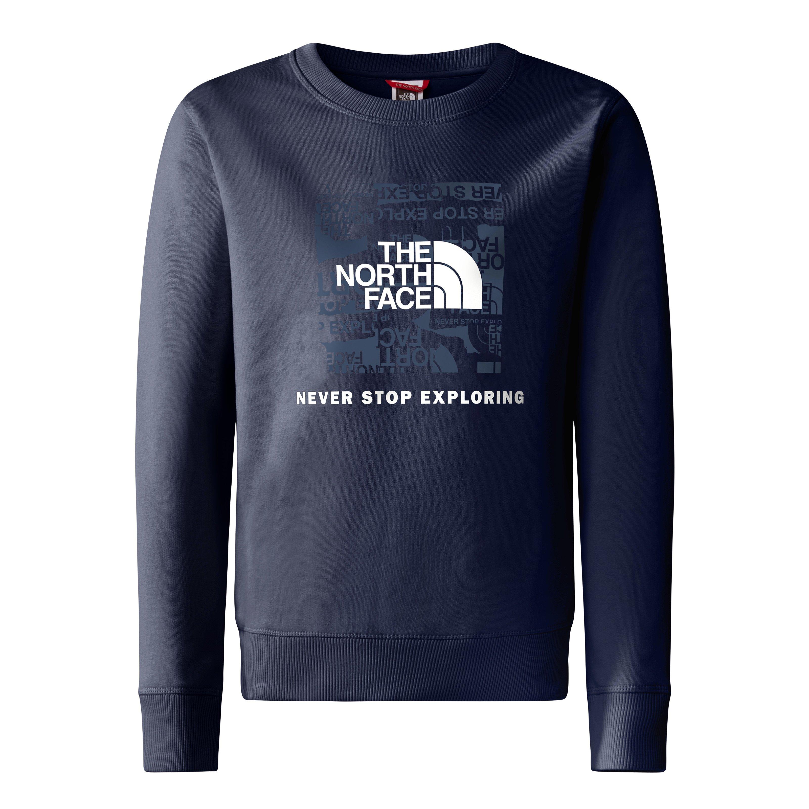 North face box crew on sale sweatshirt