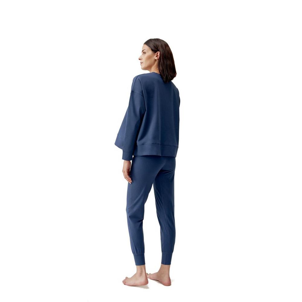 Born Living Yoga Women's Daba Sweatshirt - Blue