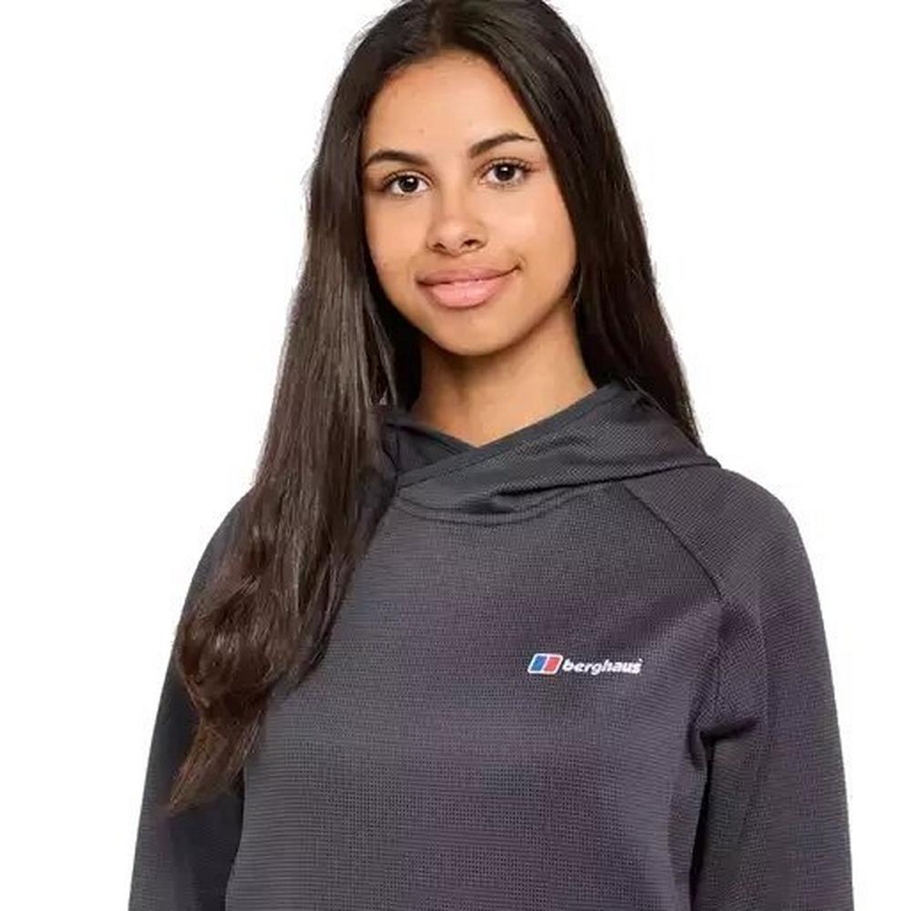 Berghaus Kids' Logo Hoody - Grey