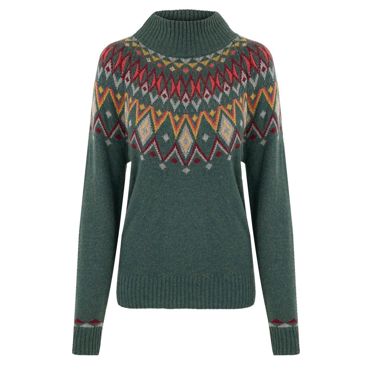 Sherpa Adventure Women's Indu Mock Neck - Green