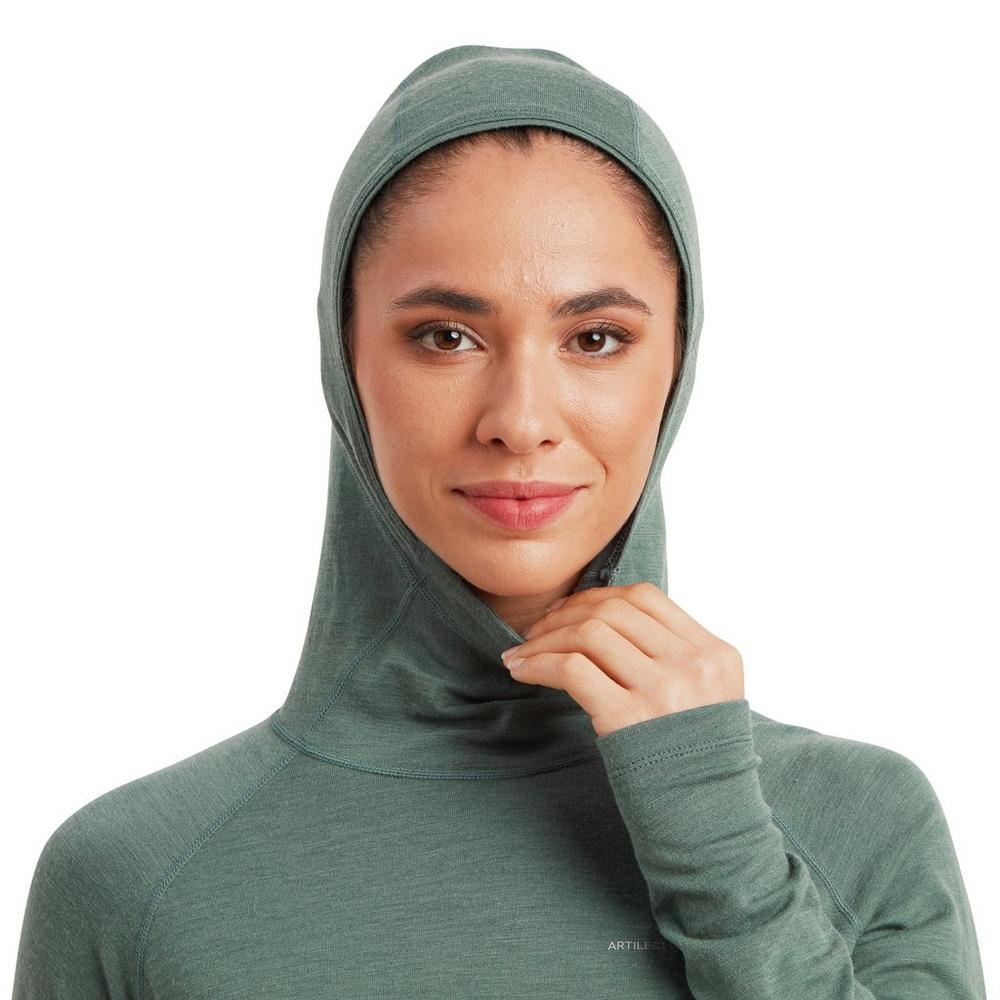 Artilect Women's Exposure Hoodie - Green