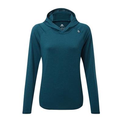 Mountain Equipment Women's Glace Hooded Top - Blue