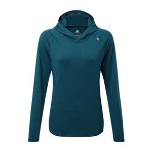 Women's Glace Hooded Top - Blue
