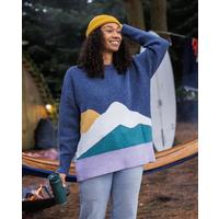  Passenger Women's Vista Knitted Jumper - Dark Denim