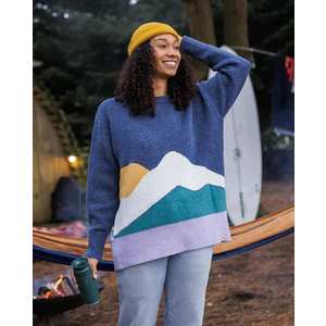 Women's Vista Recycled Jumper - Dark Denim