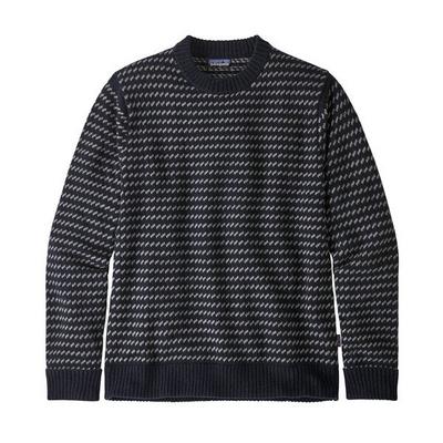 Patagonia Men's Wool Blend Sweater - Navy