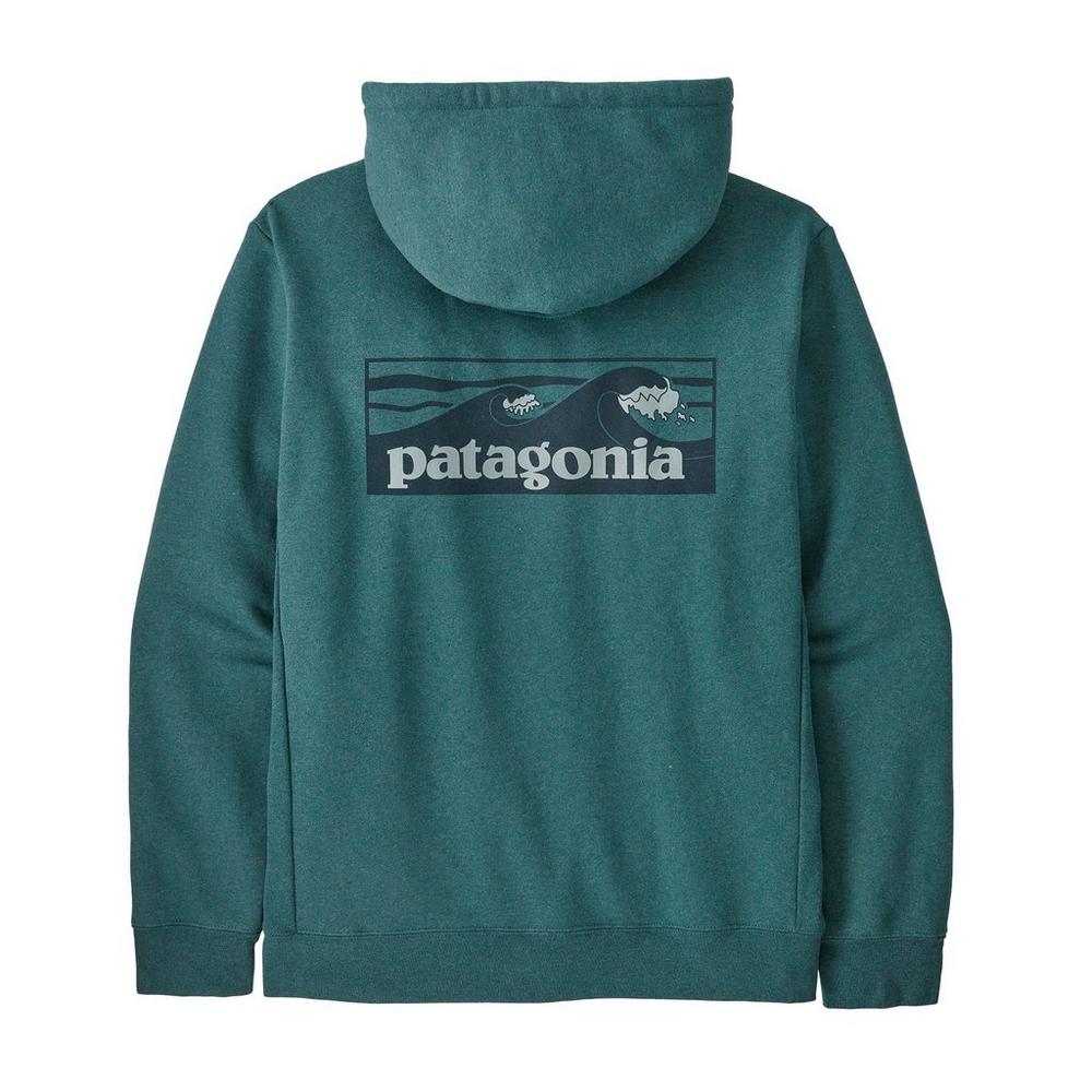 Patagonia Men's Boardshort Logo Uprisal Hoody - Blue