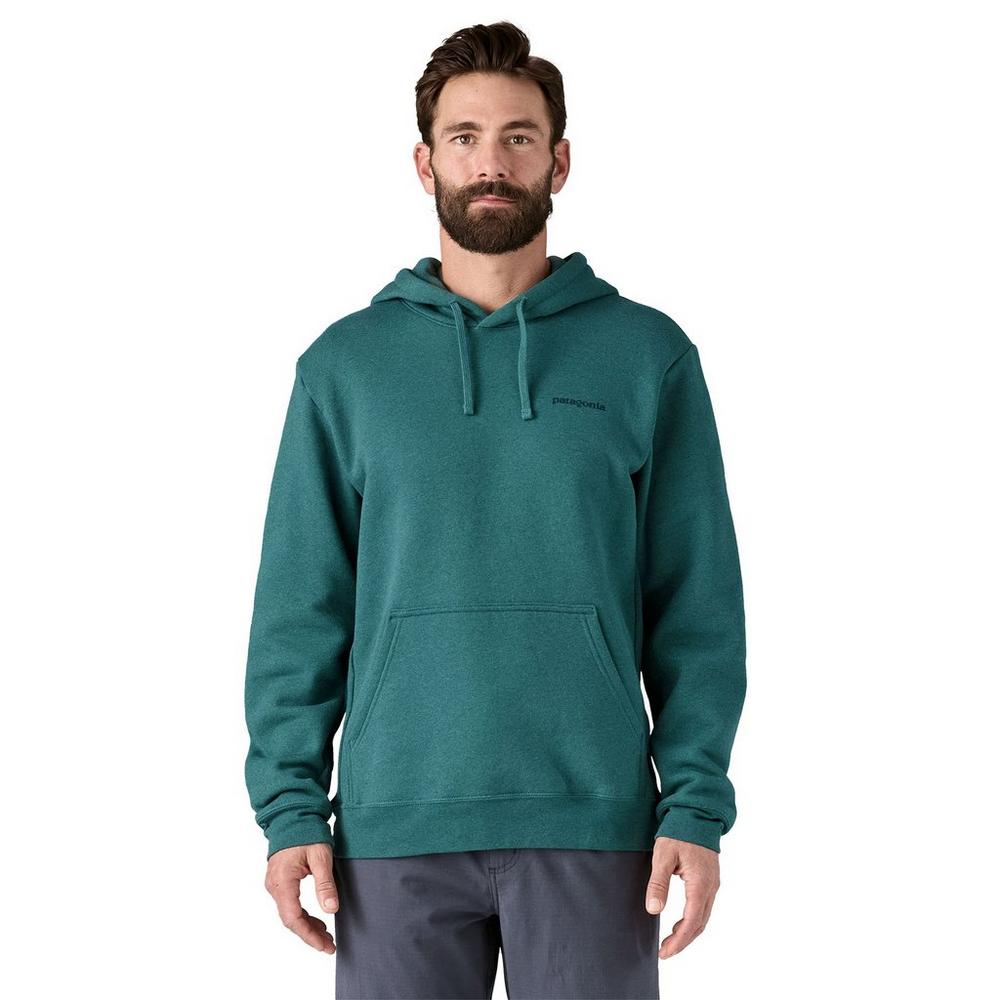 Patagonia Men's Boardshort Logo Uprisal Hoody - Blue