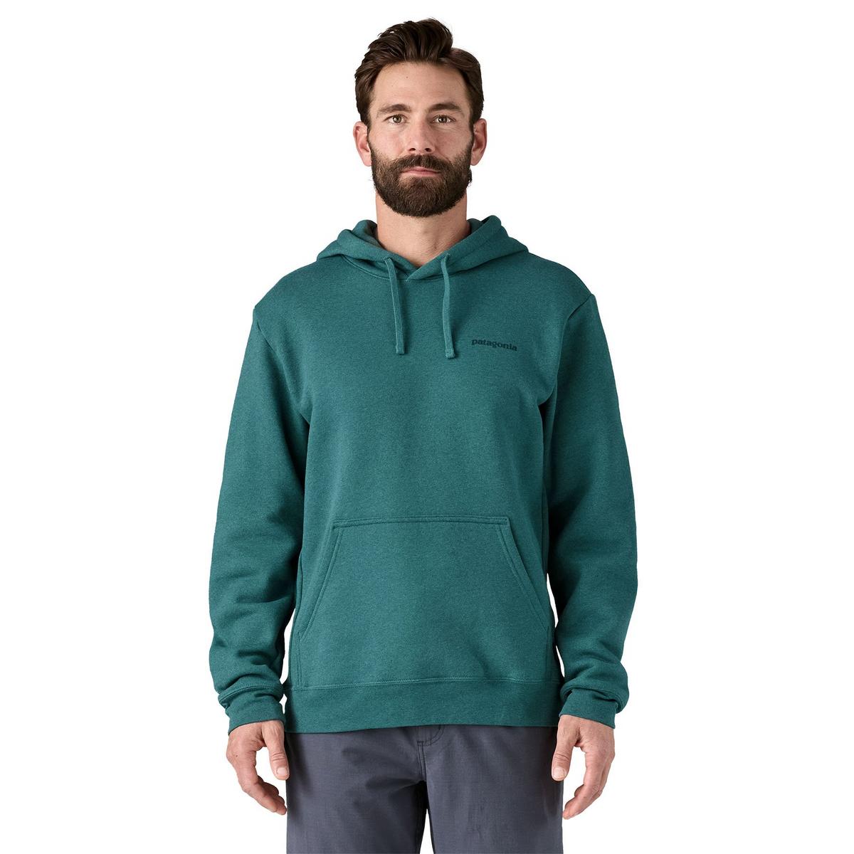 Patagonia Men's Boardshort Logo Uprisal Hoody - Blue