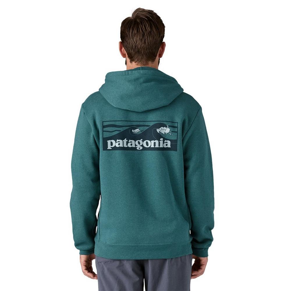Patagonia Men's Boardshort Logo Uprisal Hoody - Blue