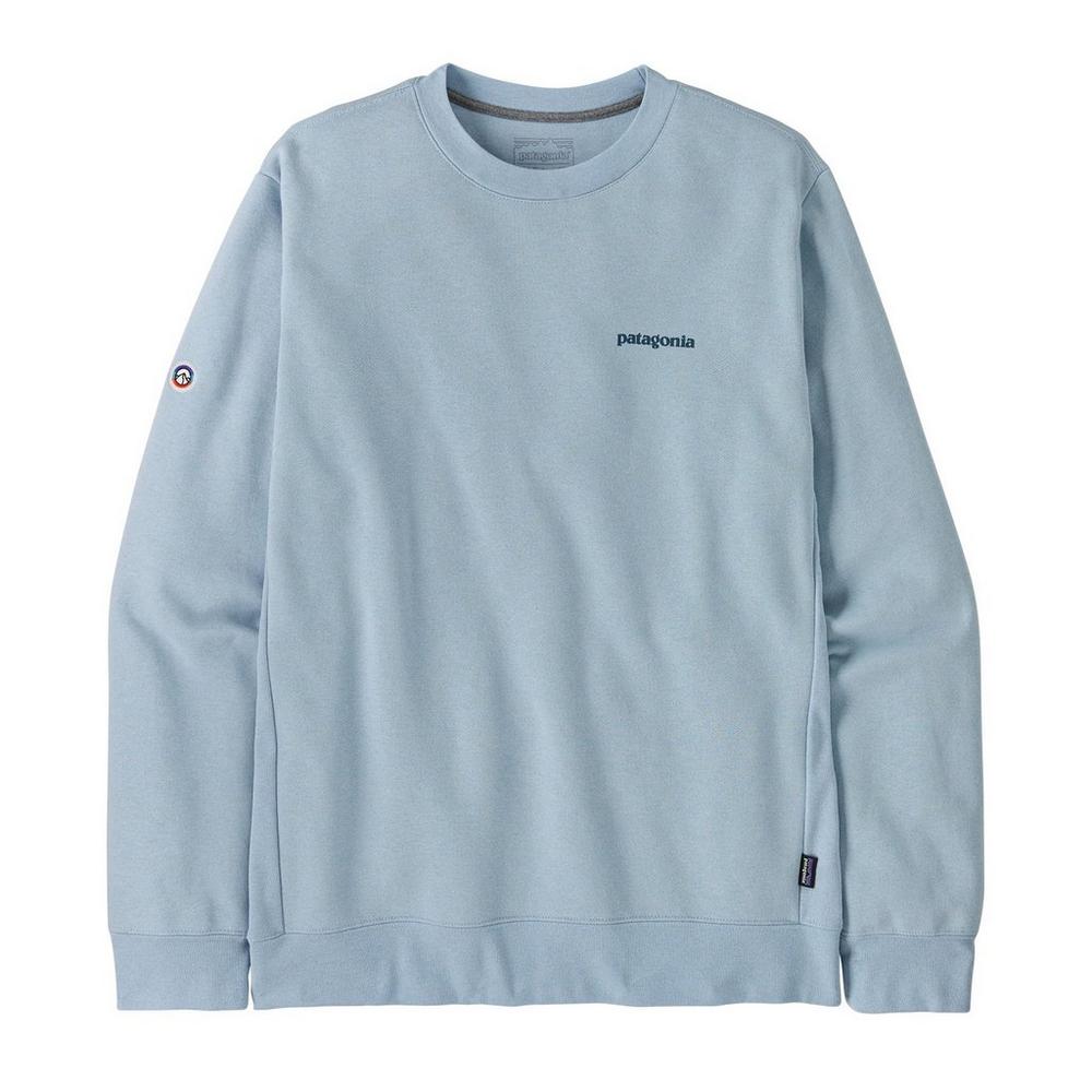 Patagonia Women's Fitz Roy Icon Uprisal Crew Sweater - Blue