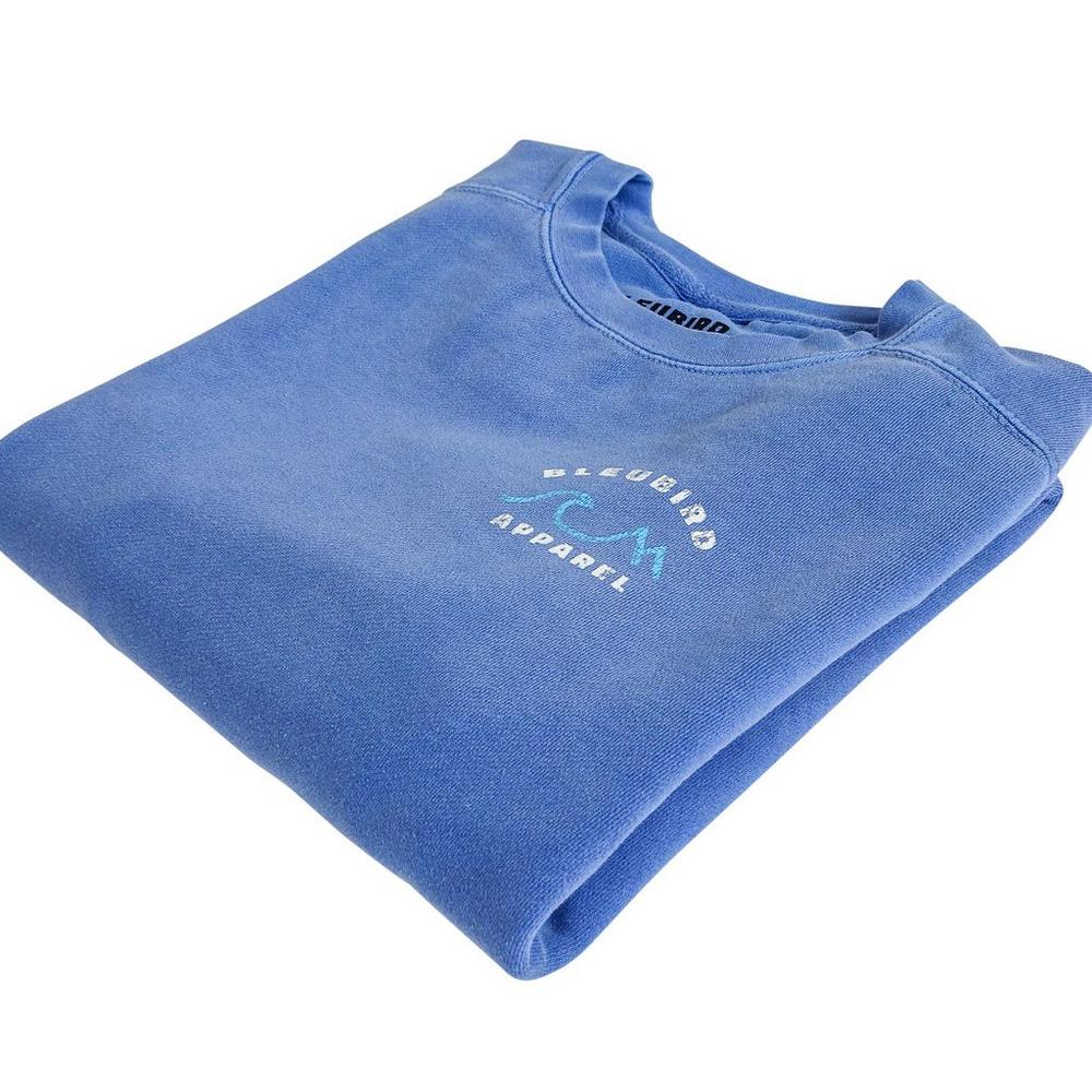 Bleubird Unisex Ocean Horizon Crew - Blue