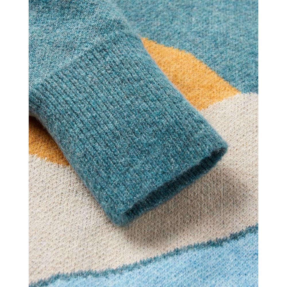 Passenger Women's Vista Recycled Knitted Jumper - Light Blue