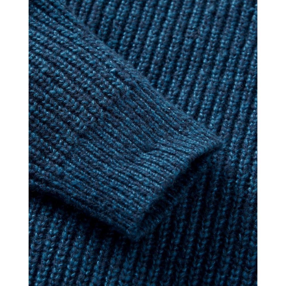 Passenger Men's Fog Recycled Knitted Jumper - Navy
