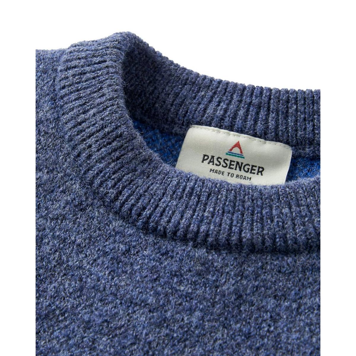 Passenger Women's Scenic Knitted Jumper - Blue
