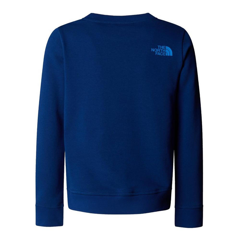 The North Face Kids' Drew Peak Light Crew Sweatshirt - Blue