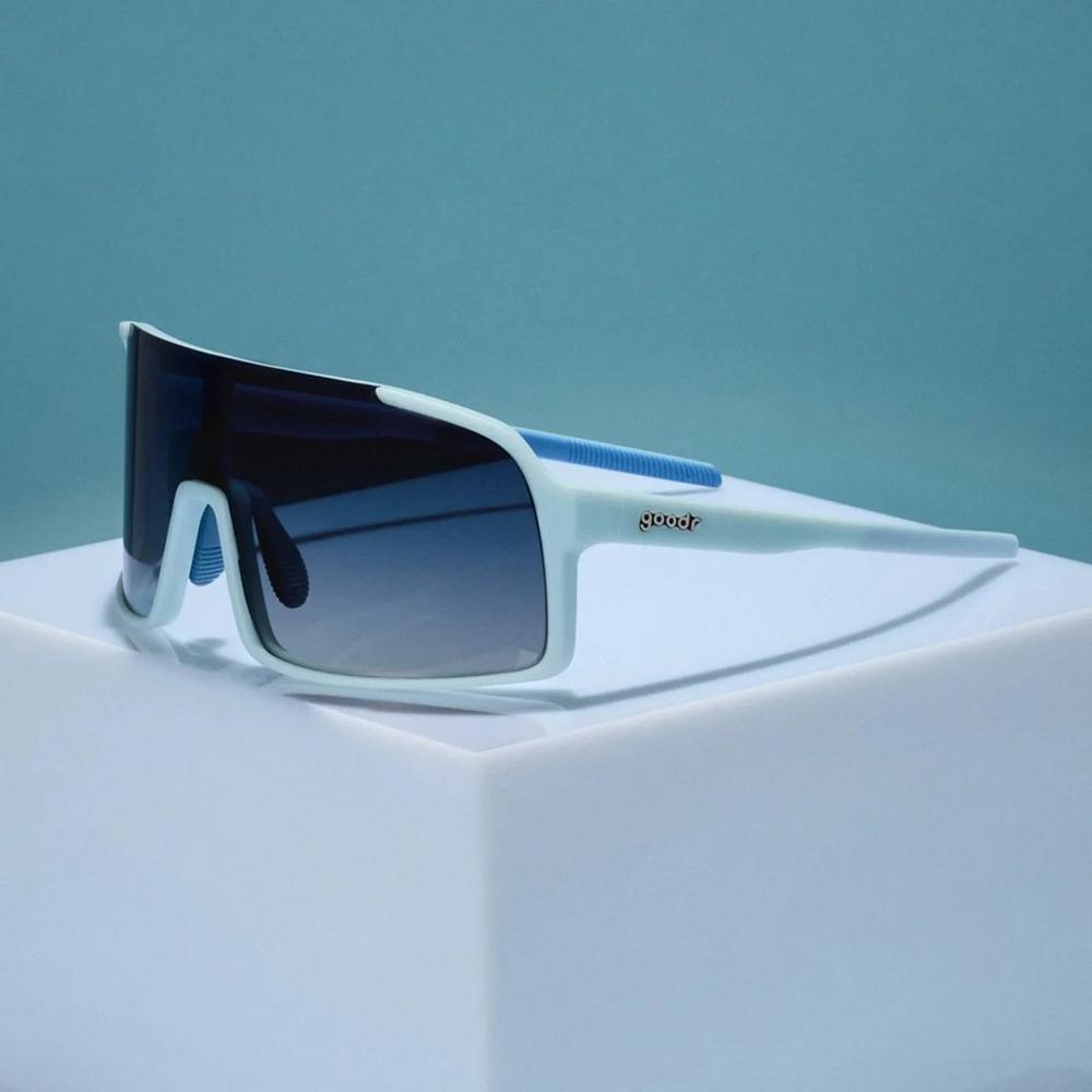 Goodr Unisex Kidnapped by a Cyborg Sunglasses - Blue