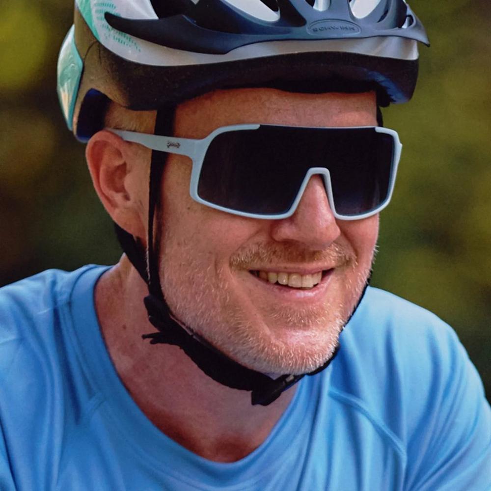 Goodr Unisex Kidnapped by a Cyborg Sunglasses - Blue