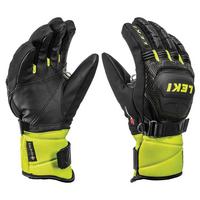  World Cup Race Coach Flex S GTX Ski Glove - Black Ice / Lemon