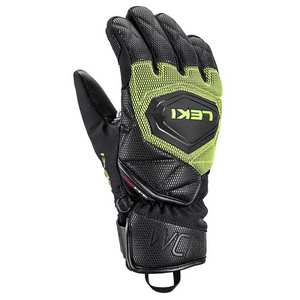 WCR Coach 3D Junior Race Gloves -  Black/Yellow