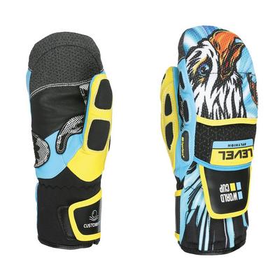 Level Gloves Kids' Worldcup JR CF Mitts - Yellow / Blue