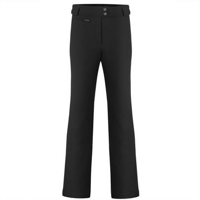 Poivre Blanc Women's Softshell Ski Pant Regular Leg - Black