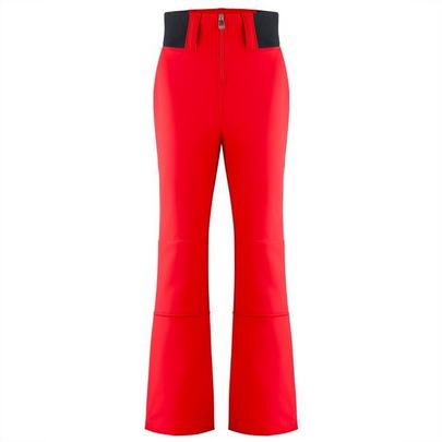 Poivre Blanc Women's Softshell Ski Pant - Scarlet Red