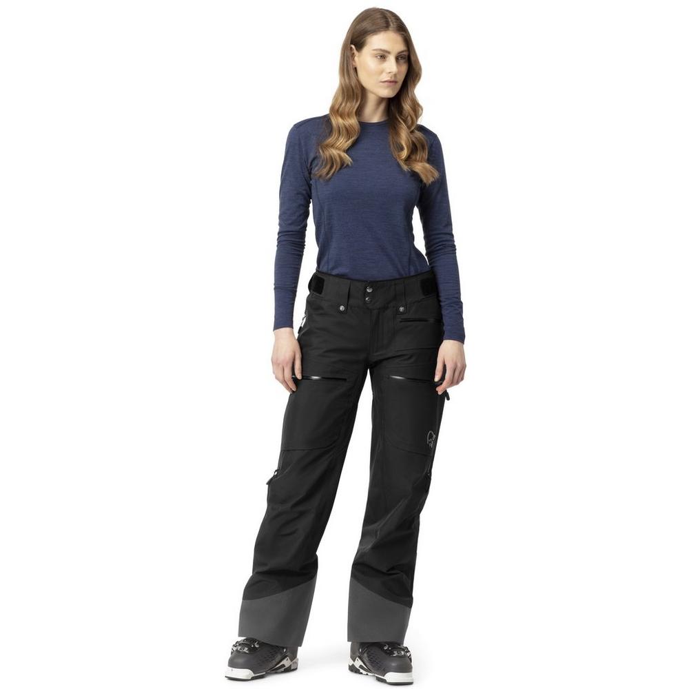 Norrona Women's Lofoten GORE-TEX Insulated Pant Caviar George