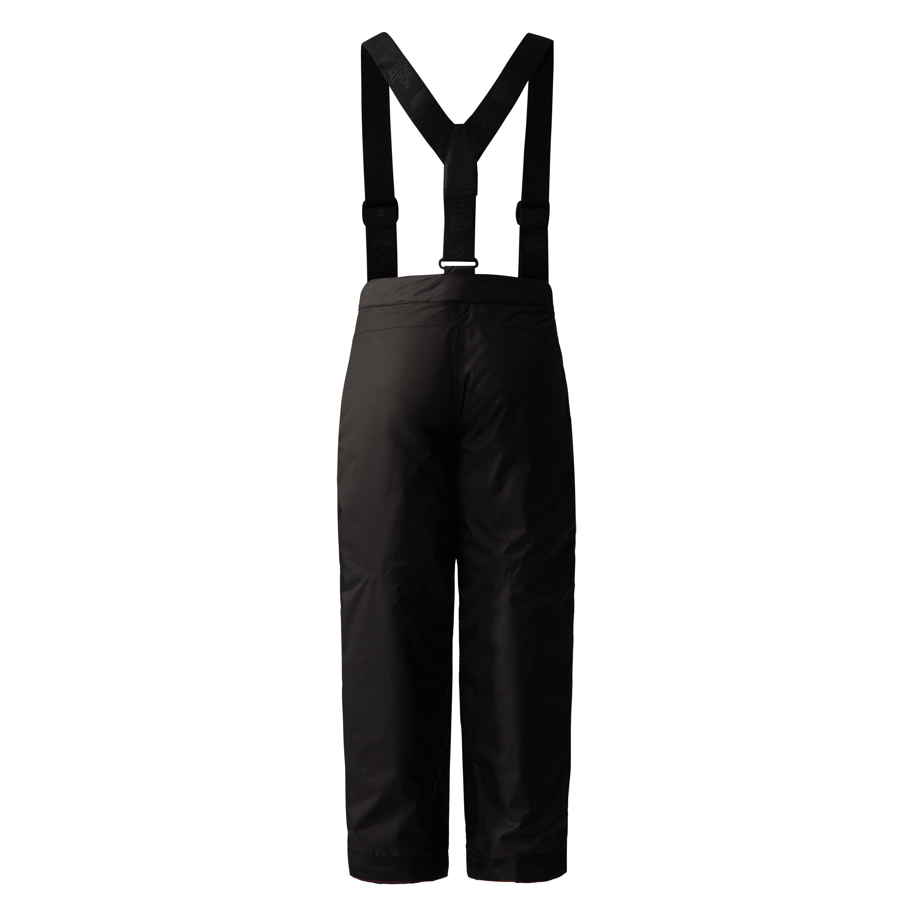 The North Face Teens' Snowquest Suspender Trousers - Black