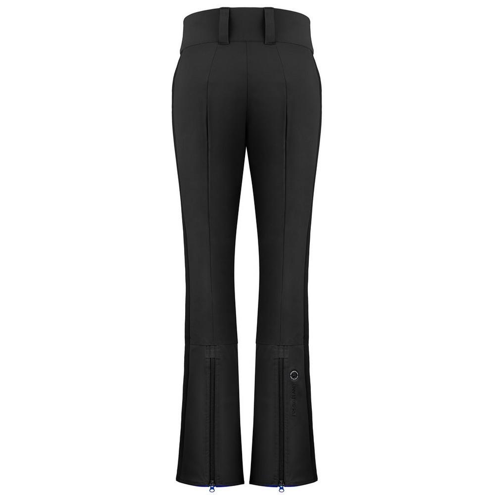 Poivre Blanc Women's Stretch Lux Ski Pants (Short) - Black