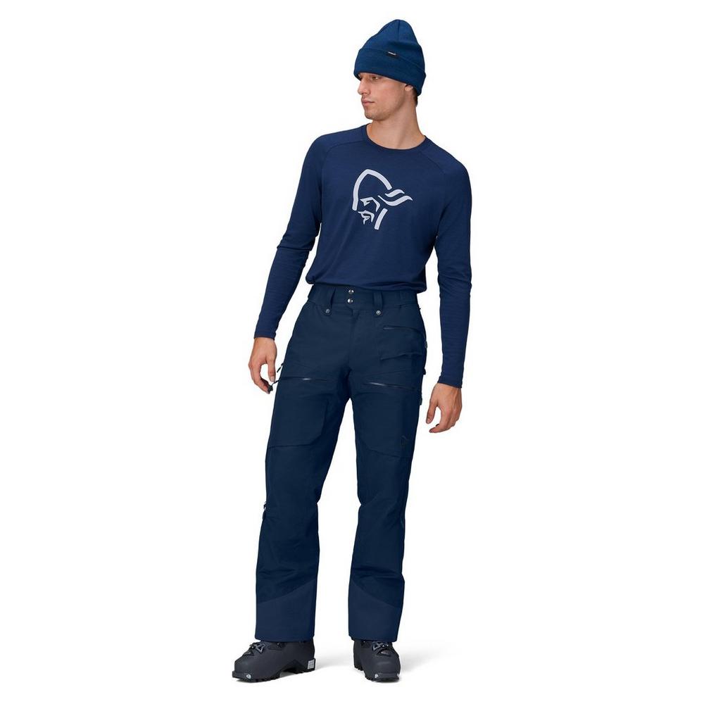 Norrona Men's Lofoten GORE-TEX Insulated Pants - Navy