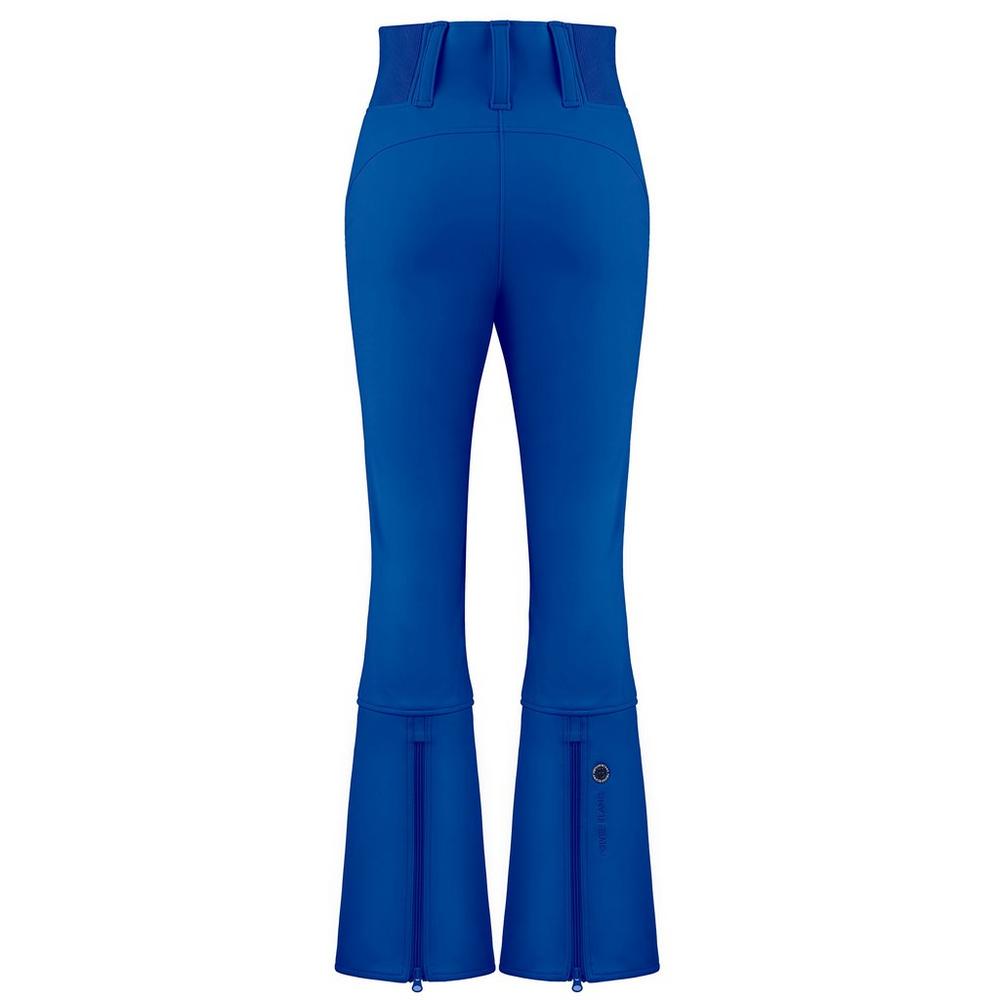 Women's high-waisted softshell ski pants