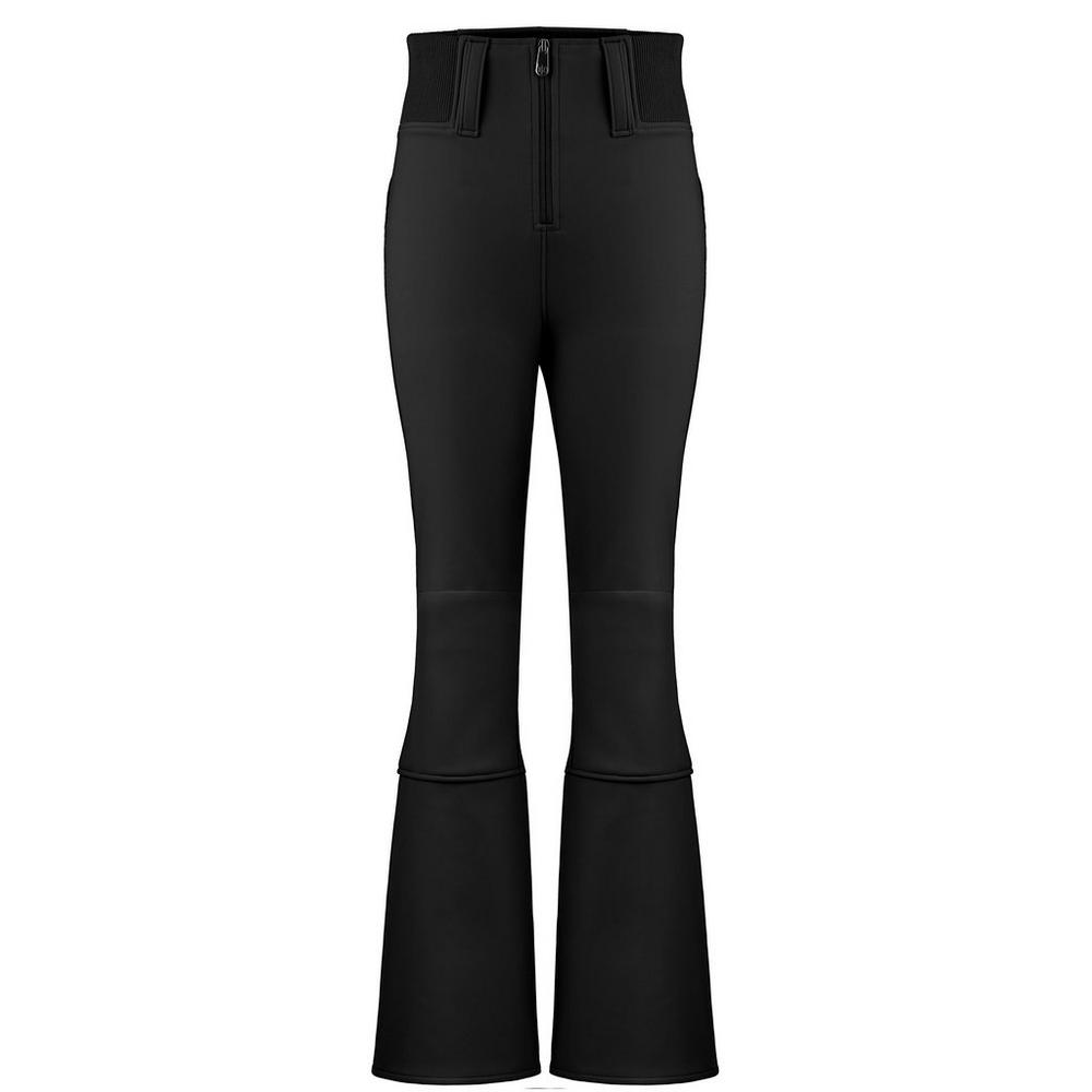 Poivre Blanc Women's Softshell Ski Pants - Black