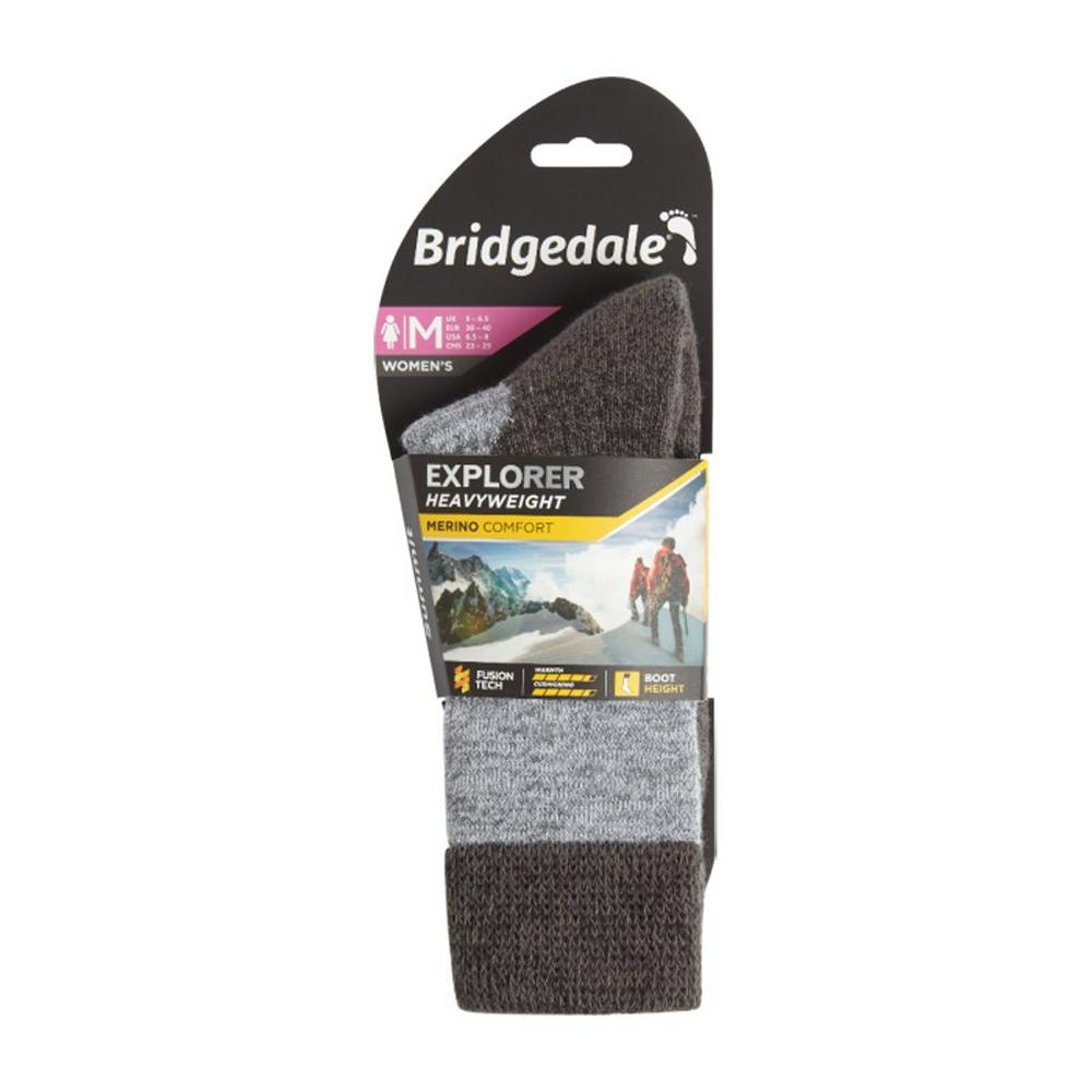 Bridgedale Women's Heavyweight Merino Comfort Boot - Grey