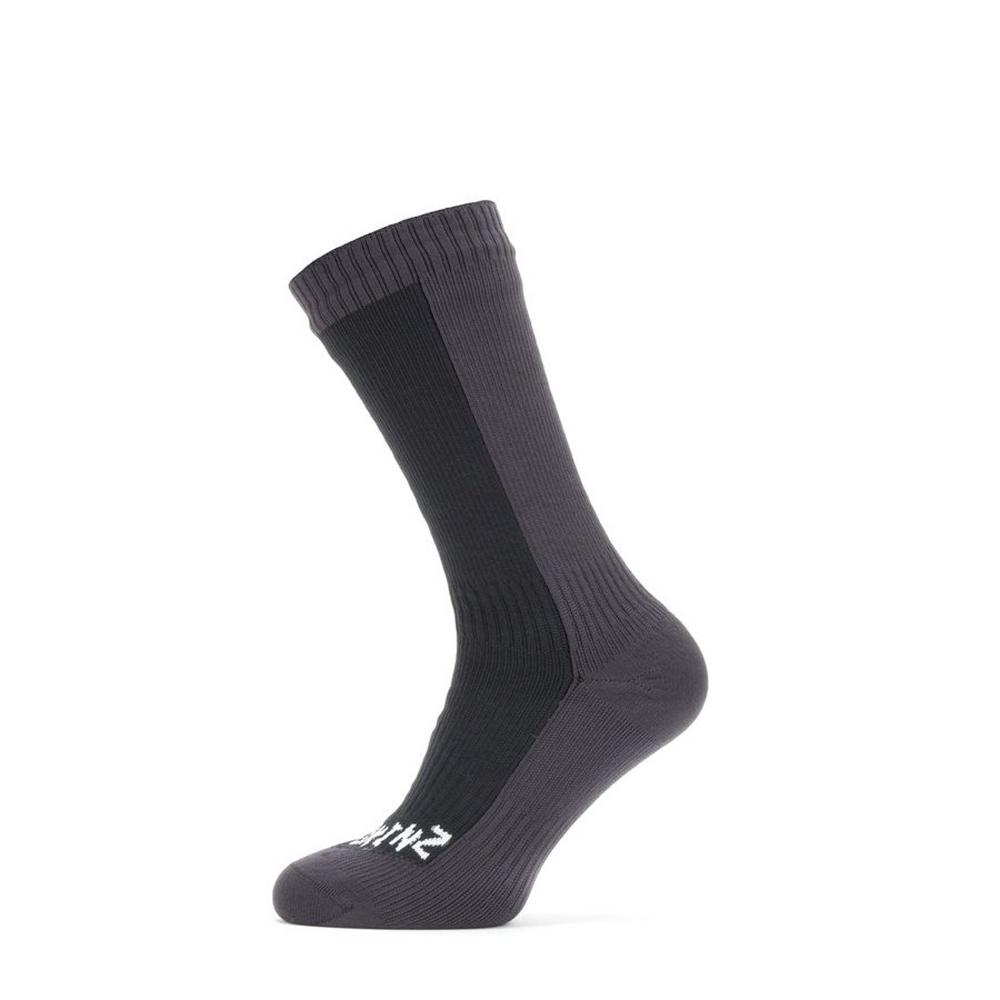 Sealskinz Waterproof Cold Weather Mid Sock - Black